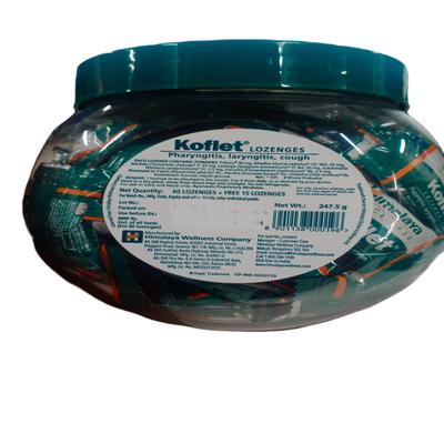 Himalaya Koflet Lozenges (+15 Free Lozenges) 60's - Cough & Cold (Ayush)