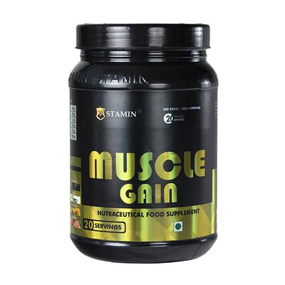 Stamin Muscle Gain Powder - Chocolate Flavour 1 kg - Workout Essentials