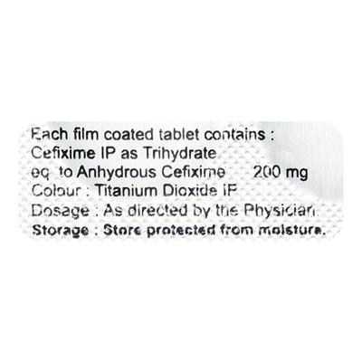 EFOXIM 200mg Tablet 10's - Bacterial Infections-Cep
