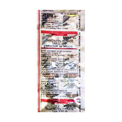 Caditam 20mg Tablet 10'S - Cancer Oncology-Hor