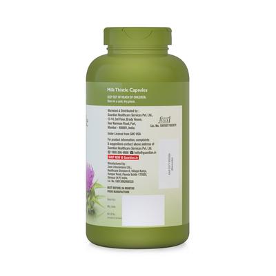 GNC Herbal Plus Milk Thistle 250 mg Capsule 90's - Herbal Dietary Supplement