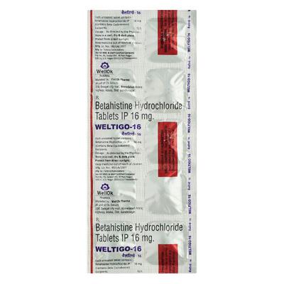 WELTIGO 16 Tablet 10's - Vertigo-Ant