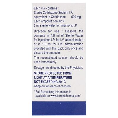 Maxizone 500mg Injection 5ml - Bacterial Infections-Cep