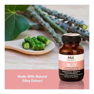 PAX Vedic Science Giloy Veg Capsule 60's - Vital Health