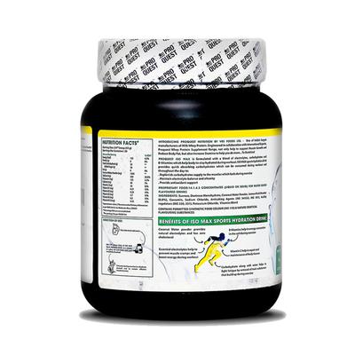 Proquest ISO MAX Sports Hydration Drink - Citrus Lemon Flavour 1 kg - Workout Essentials