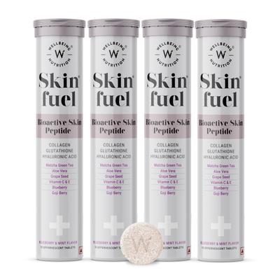 Wellbeing Nutrition Skin Fuel Effervescent Tablet (Pack of 4 x 15's) - General Health