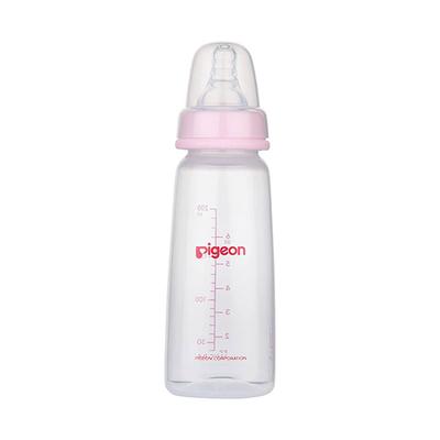 Pigeon Flexible 4+ Months PP Feeding Bottle - Pink 200 ml - Feeding & Nursing