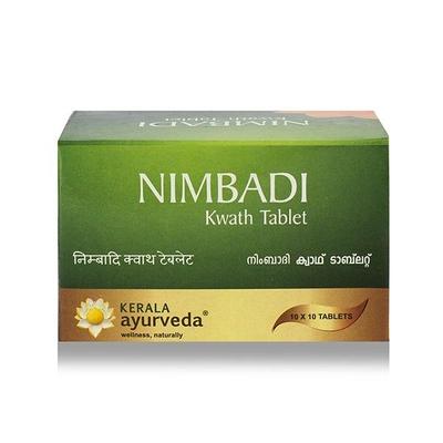 Kerala Ayurveda Nimbadi Kwath Tablet 100's - Speciality Medicines