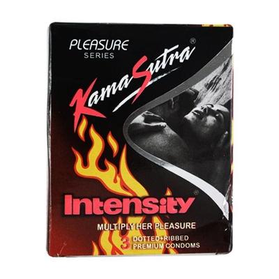 Kamasutra Condoms - Intensity 3's - Plain/Flavoured Condoms