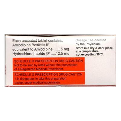 Amlong H Tablet 10'S - Hypertension-Cal