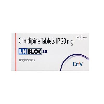 Lnbloc 20mg Tablet 10'S - Hypertension-Cal