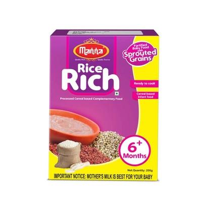 Manna Rice Rich Powder 200 gm - Protein Drink