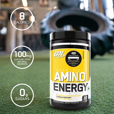 Optimum Nutrition (ON) Amino Energy Pineapple 30 Servings 270 gm - Amino Acids
