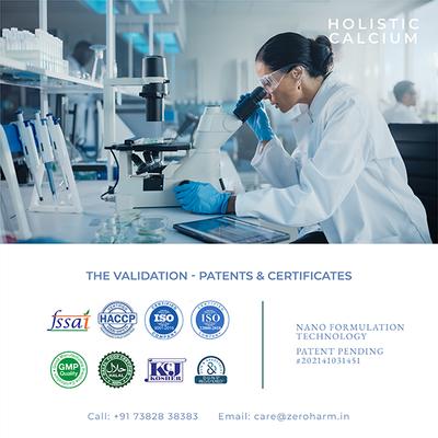 Zeroharm Holistic Calcium Tablet 60's - General Health