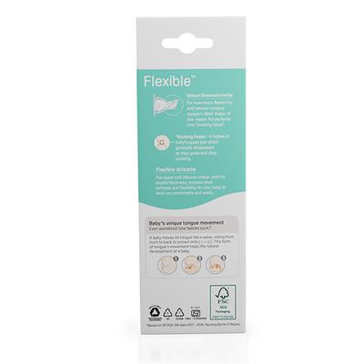 Pigeon Flexible 0+ Months PP Feeding Bottle - Blue 120 ml - Feeding & Nursing