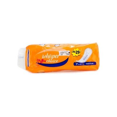 Whisper Choice Regular 7's - Sanitary Napkins