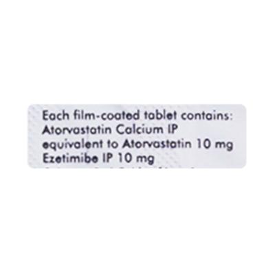 Avas EZ 10mg Tablet 10'S - High Cholesterol-Dys