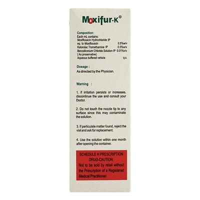 MOXIFUR K Eye Drops 5ml - Eye Infections-Eaa