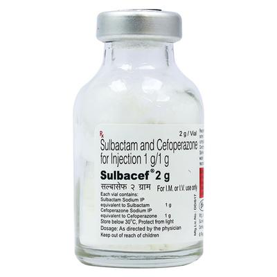 SULBACEF 2gm Injection 1's - Bacterial Infections-Cep