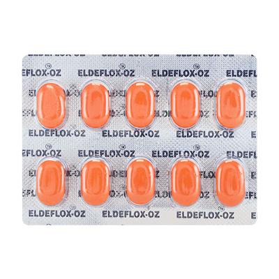 Eldeflox Oz Tablet 10'S - Bacterial Infections-Qui