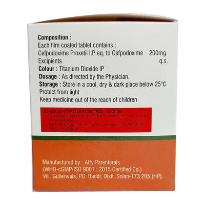 CEFABID 200 Tablet 10's - Bacterial Infections-Cep