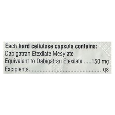 DBTERO 150mg Capsule 10's - Blood Clot-Ant