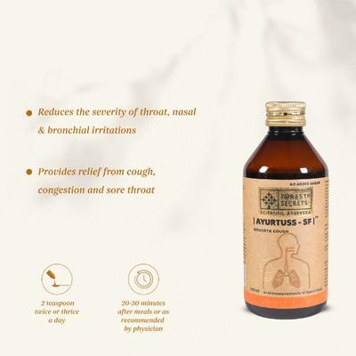 Forest Secrets Ayurtuss-SF Cough Syrup 200 ml - Cough & Cold (Ayush)