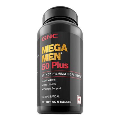 GNC Mega Men 50 Plus Tablet 120's - Multi-Vitamins