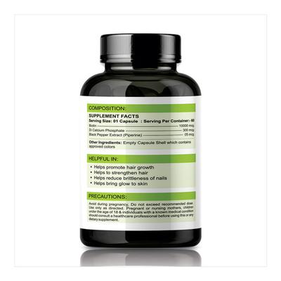 Nutrafirst Biotin 10000 mcg Capsule 60's - Hair & Skin