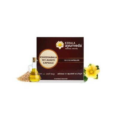 Kerala Ayurveda Ksheerabala 101 Avarti Capsule 100's - Speciality Medicines