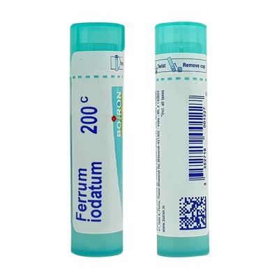 Boiron Ferrum Iodatum 200C Multi Dose PELLETS 4 GM - Triturations (Homeo Tablets)