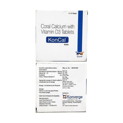Koncal Tablet 15'S - Supplements-Vit