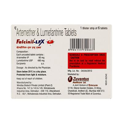 Falcinil Lfx Tablet 6'S - Malarial