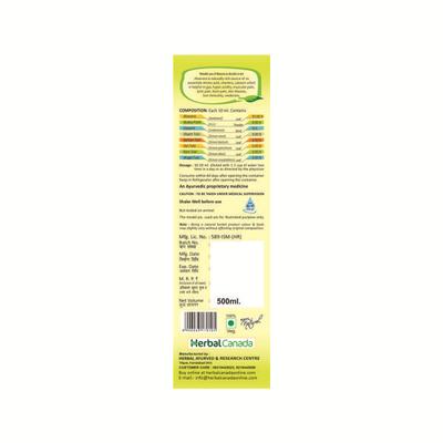 Herbal Canada Premium Aloevera Juice 500 ml - Ayurvedic Juices
