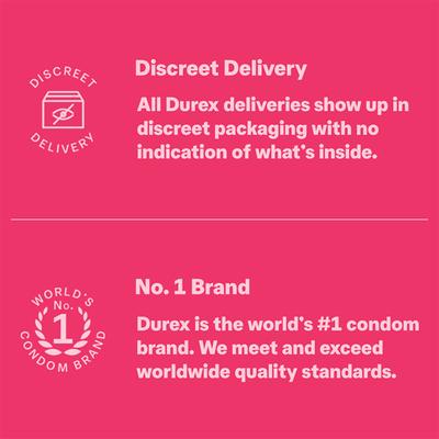 Durex Sensually Flavoured Condoms - Wildberry 10's - Plain/Flavoured Condoms