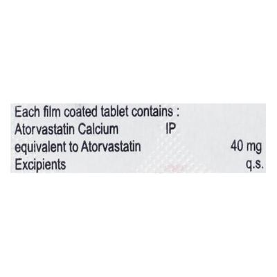 MARKTORVA 40 Tablet 10's - High Cholesterol-Dys