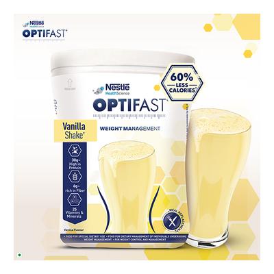 Nestle Optifast Weight Management Powder - Vanilla Shake Flavour 400 gm - Weight Gain