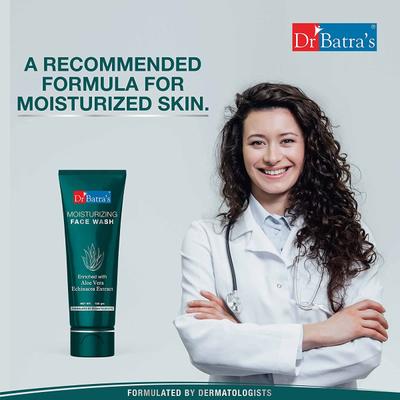 Dr Batra's Moisturizing Face Wash - Aloe Vera 100 gm - Face Wash & Cleansers