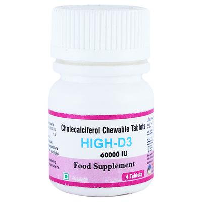 HIGH D3 Tablet 4's - Supplements-Vit