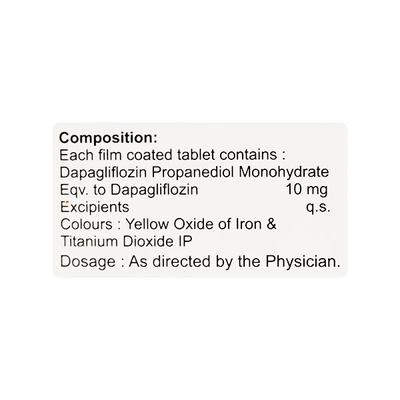 DAPAGOLD 10 Tablet 15's - Diabetes-Ant