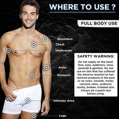 Mancode Hair Removal Spray 200 ml - Shaving Foams