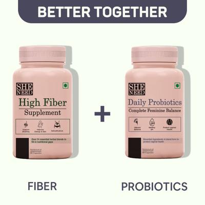 Sheneed High Fiber Supplement Capsule 60's - General Health