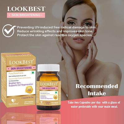 HealthBest Lookbest Skin Brightening Capsule 60's - Multi-Vitamins