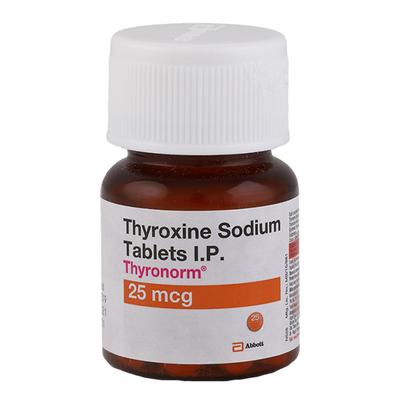 Thyronorm 25Mcg Tablet 30'S - Hypothyroidism