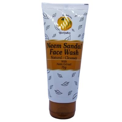 Bhargava Bio Valley Face Wash - Neem Sandal 75 gm - Personal Care(Homeopathy)