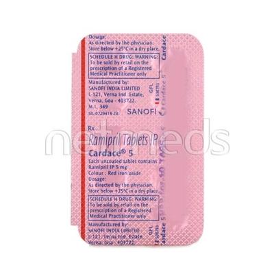 Cardace 5mg Tablet 10'S - Hypertension-ACE