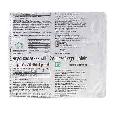 AL MITY TAB Tablet 15's - Supplements-Sup