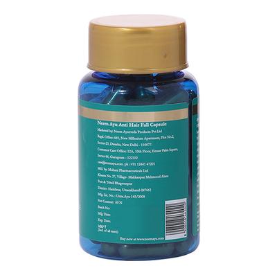 Neem Ayu Effective Ayurveda All Natural Anti Hair Fall Capsule 60's - Hair Treatment