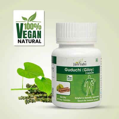 Jairishi Guduchi (Giloy) Veg Capsule 60's - Speciality Medicines