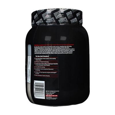 GNC PP Amplified Gold 100% Whey Protein Advanced Powder - Cookies & Cream Flavour 2.05 lb - Whey Proteins